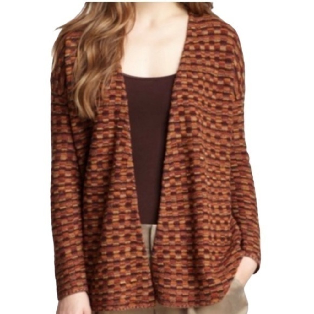 Alice + Olivia cardigan knit sweater multicolor